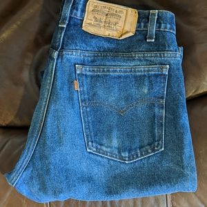 Vintage Levis jeans orange tab